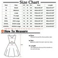 thumbnail image 3 of Edvintorg 4Th Of July Womens Summer Dresses Plus Size Women's Casual Beach Dress Fashion V-Neck Print 3/4 Sleeve Fold Mini Dress, 3 of 5