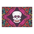 thumbnail image 2 of MKHERT Mexican Skull Doormat Rug Home Decor Floor Mat Bath Mat 23.6x15.7 inch, 2 of 3