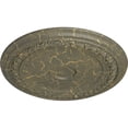 thumbnail image 3 of 31 1/8"OD x 1 1/2"P Carlsbad Ceiling Medallion (Fits Canopies up to 5 1/2"), Hand-Painted Witch Hazel Crackle, 3 of 6