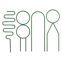 ​​GiLiling Heavy Duty Metal Vine Climbing Plant Support Hoop Circular Garden Trellis Stand Sturdy Pot Stand Frame Structure for Potted Flowers Container Garden Accessory​​