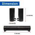 thumbnail image 3 of Barra de sonido con altavoz Connectland CL-SPK20037 con alimentación USB, 3 of 7