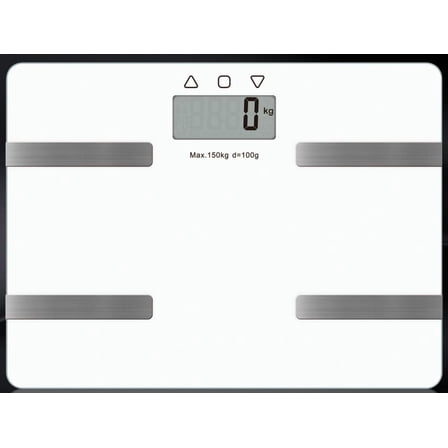 Sino Digital Body Fat Scale, Smart Scale with Body Composition Measurement, LCD Display