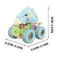 thumbnail image 5 of Under $10 Fjnjuu Toy Car, Pull Back Dinosaur Cars for Toddlers Birthday Gifts for Ages 0-3, 5 of 8