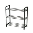 thumbnail image 1 of Shoes Rack Multi-layer Shoe Storage Shelf Organizer Household Metal Steel Stand  Short 3 Layer, 1 of 9
