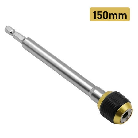 

150mm Drill Chuck Screwdriver 1/4 Hex Shank Bit Tool Quick Change Impact Adaptor