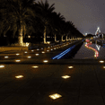 thumbnail image 5 of Paquete de 4 luces solares de ladrillo - Luces solares de cubitos de hielo Luces de camino de paisaje Camino de patio de jardín al aire libre, 5 of 5