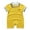 Zyellow-c, variant on MZXELPRJD Baby Rompers Boy Cow Print Short Sleeve Romper Sweatshirt 2t Farm Animal Theme Playwear Baby Boy Clothes Set Girls 3-6 Months Outfits 12 Month Boy Outfits Kids Outfits Boys