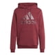 thumbnail image 3 of Sudadera adidas Essentials Hombre Bordo Hoodie rojo M, 3 of 5