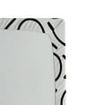 thumbnail image 3 of Ambesonne Xo Fitted Sheet, Doodles Monochrome Style, Queen Size, Black and White, 3 of 3