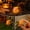 C, variant on ShaoXinWan Halloween Mini Pumpkin Ornaments, Grimace Face Resin Tabletop Decor, Spooky Party Favor for Mantel Shelf Halloween Decorations Indoor Outdoor Fall Decor