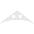 thumbnail image 4 of Ekena Millwork 72"W x 27"H x 1"P (9/12) Pitch Winston Architectural Grade PVC Gable Pediment, 4 of 5