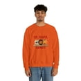 thumbnail image 4 of Sip, Scare, Repeat! Coffee Lover Unisex Heavy Blend™ Crewneck Sweatshirt, 4 of 7