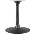 thumbnail image 7 of Modway Lippa Dining Table with Powder-Coated Metal Pedestal Base in Black Walnut, 7 of 7
