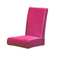 thumbnail image 1 of kurtrusly Housse de Chaise de Salle à Manger Élastique Multicolore Résistante à l'Usure Universelle les Quatre Saisons Style Simple Housses de Fauteuil Inclinable Fournitures pour la Maison Fushcia, 1 of 6