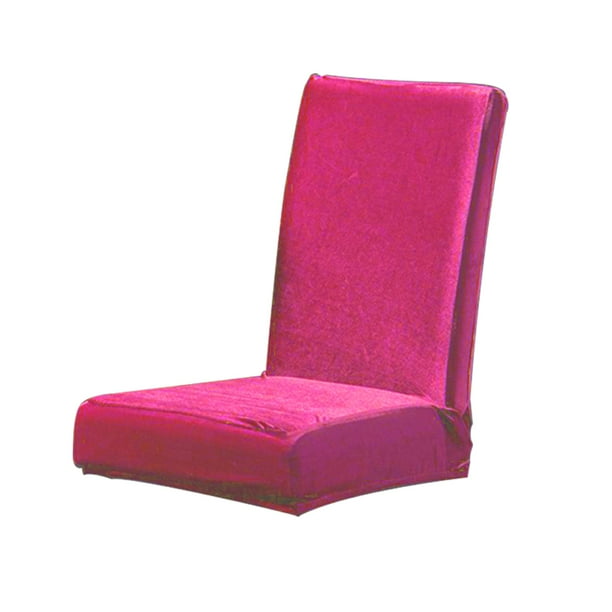 Moyic Funda elástica para silla de comedor, multicolor, resistente al desgaste, Universal, las cuatro estaciones, estilo Simple, fundas reclinables, Decoración del hogar Fucsia Moyic HA012485-05