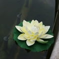 thumbnail image 3 of Bgsha Large Lily Pads for Pool Decoration Soft Leaf Base Non toxic Easy to Clean, 3 of 7