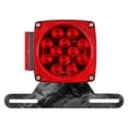 thumbnail image 6 of Anxingo Trailer License Plate Light Bracket Truck RV Off-Road Number Plate Light Mount Aluminum Holder (Black 1pc), 6 of 7