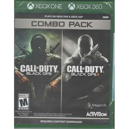Call of Duty: Black Ops 1 & 2 Combo Pack X360/Xbox One (Brand New Factory Sealed
