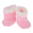 thumbnail image 3 of Preciosos zapatos rosados para muñeca Mellchan Baby Doll de 9-11 pulgadas Botas de nieve de felpa plana Baoblaze Botas de felpa de muñeca, 3 of 8