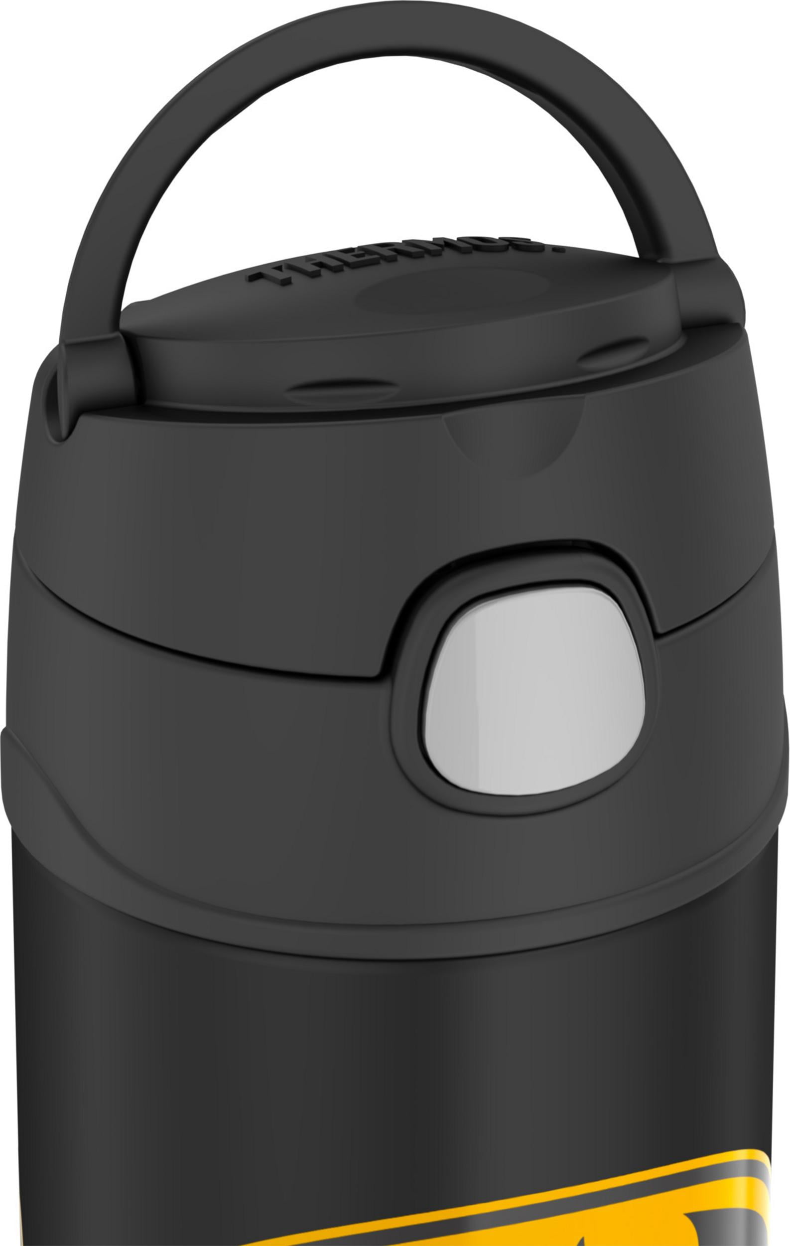 Thermos Funtainer Vacuum Insulated Stainless Steel Bottle With Straw Minecraft 12oz Walmart Com Walmart Com
