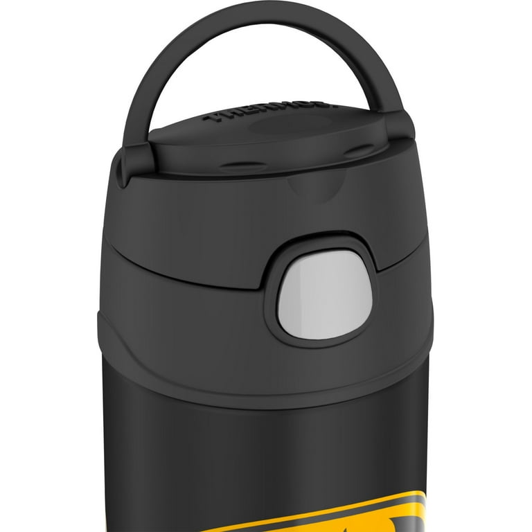Thermos Funtainer 12 Oz. Water Bottle Batman in Black
