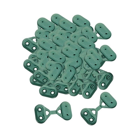50Pcs Shade Net Clips Shade Fabric Clips for Anti Bird Net Garden Greenhouse