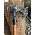 thumbnail image 4 of Nautical Walking Stick Viking Wooden Walking Cane for Men and Women Decorative Canes and Walking Stick, 4 of 6