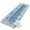 Mist Blue, variant on Runner Rug 2.62'x5.25', Brown Coastal Non Slip Backing Floor Mats Soft Area Rugs, Absorbent Muddy Dirt Trapping Carpet for Entryway Hallway Kitchen Bedroom Summer Ocean Sea Ombre Starfish Corals