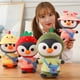 thumbnail image 2 of 1pc 25/35cm Cute Transform Penguin Plush Toys Soft Stuffed Dinosaur Rabbit Bear Dolls for Children Baby Birthday Giftstrawberry35cm Deng Xun unisex, 2 of 2