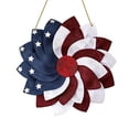 thumbnail image 5 of WWC 4th of July Patriotic Wreaths for Front Door, Fade Resistant Red White and Blue USA Acrylic Door Decor for 250th Anniversary, Summer Porch Decor, 5 of 9