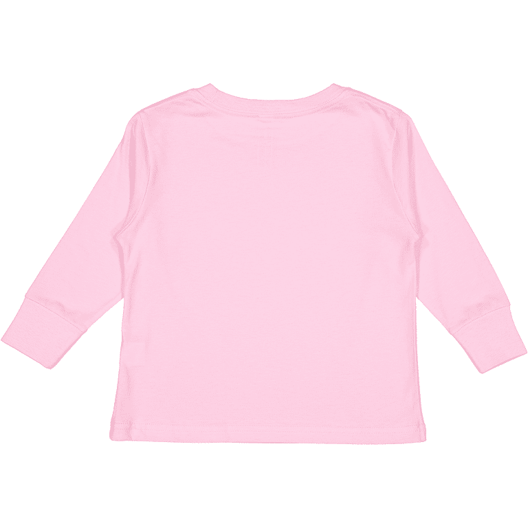 Inktastic Lucky Fishing Shirt- Fish Boys or Girls Long Sleeve Toddler T- Shirt 