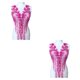 thumbnail image 3 of Bearachild Exquisito aplique de encaje para corpiño de boda DIY o accesorio de vestido de baile La mano de obra es exquisita rose redB rosa rojab 2Conjunto, 3 of 6