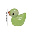 thumbnail image 3 of 50pcs Luminous Mini Resin Ducks, Tiny Animals Bulk Glow in The Dark Small Plastic Miniature Ducks Figures for Dollhouse Decor Micro Garden Home Landscape Aquarium Craft Gifts Party Favors Toys, 3 of 7
