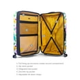 thumbnail image 5 of The Pioneer Woman Hardside Luggage 2 Piece Set, Carry-On and Checked Luggage, 5 of 8