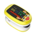 thumbnail image 3 of Oxímetro para niños, Clip para dedo, detección de saturación de oxígeno en sangre, Monitor de ritmo cardíaco y pulso, color amarillo, 1 ud., 3 of 3