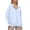 Blue, variant on Summer Jackets for Women Athletic Jacket Hoodie Running Shirts Long Sleeve for Hiking Outdoor Summer Workout Plus Size Tee Tops Blue L
