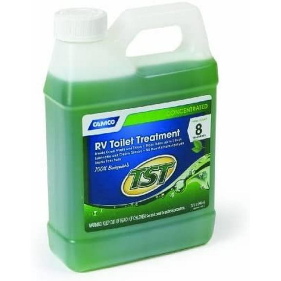 Camco TST Holding Tank Chemical - Deodorizer, Septic Cleaner - 32 Oz