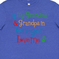 thumbnail image 4 of Inktastic Oregon My Grandma and Grandpa Love Me Youth T-Shirt, 4 of 5