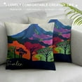 thumbnail image 3 of Orinice Solid Throw Pillow CoverEl Salvador Decorative Pillow Case Accent Travel Theme Historical Architectural Sights Decoration Square Linen Pillow Shams for Garden Hotel Chair, 3 of 5