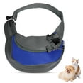thumbnail image 2 of Pet Dog Sling Carrier, Breathable Mesh Travelling Pet Hands-Free Sling Bag Adjustable Padded Strap Front Pouch Single Shoulder Bag for Dogs Cats, 2 of 9