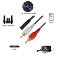 thumbnail image 3 of 2 RCA Male to Female 3.5mm Jack Aux Stereo Audio Cable, 3 of 5
