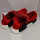 thumbnail image 5 of Pharrell Williams NMD Human Race Red Size 9.5 Authentic, Pre-owned, 5 of 6
