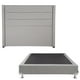 thumbnail image 1 of Box Base Cama Individual + Cabecera Lugo Gris Dicasa  Quantum, 1 of 8