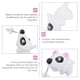 thumbnail image 4 of Pendientes de Dog EarringDog01 1Pza Perro Tuerca Blanco Silicona VentDepot, 4 of 5