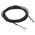 thumbnail image 1 of Cable de Recogida de 4 Conductores Sunnimix 24 AWG Alambre blindado de la guitarra, 1 of 7