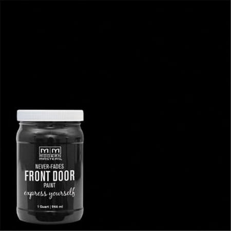 Modern Masters 275266 Black Satin Front Door Paint Elegant