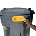thumbnail image 6 of 4pcs colors for mixed recycling stickers special trash can stickers decorative waterproof, 6 of 6