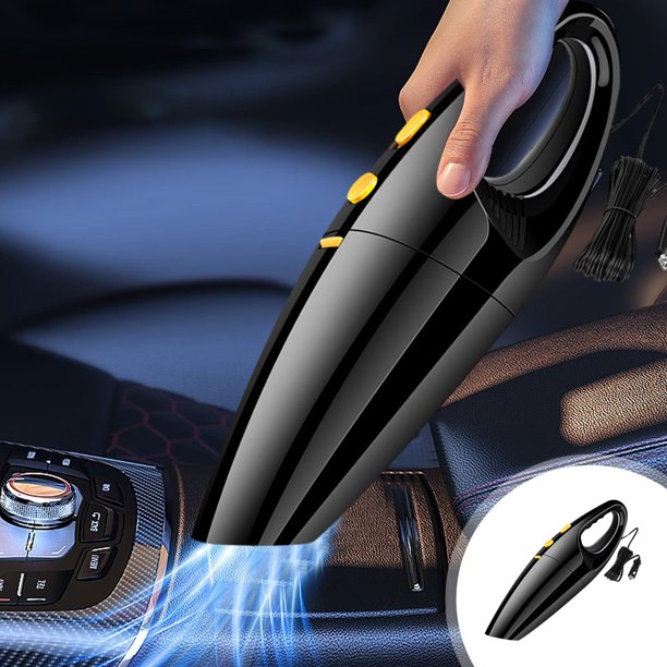 Teissuly Portable Mini Car Vacuum Cleaner, High Power Suction Cordless Rechargeable Vacuums with Low Noise, Wireless Handheld Small Car Vacuum Cleaner for Car/Home/Office Teissuly WER202311013947