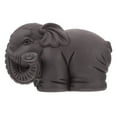 thumbnail image 4 of OUNONA  Tea Pet Decoration Lovely Elephant Figurine Sculpture Office Black, 4 of 8
