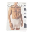 thumbnail image 6 of Calvin Klein 3 Pack Cotton Stretch Boxer Briefs, Black, 6 of 6